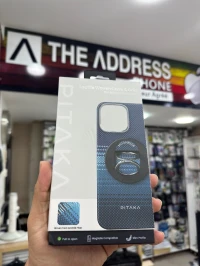 Coque Antichoc Pitaka Tactile Woven avec Anneau 16 Promax 