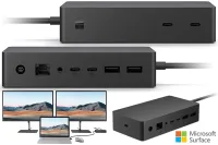 Station d accueil Microsoft surface dock 2 pour Surface Pro/Laptop/Laptop Go/Laptop Go Book/noir
