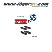 Toner compatible pour Canon et HP en Pack