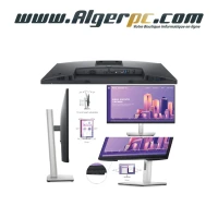 Ecran Dell P2422H 24 pouces large en FHD avec 60Hz/dalle IPS 16:9ème/5ms/HDMI/DisplayPort/VGA/USB