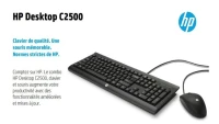 Clavier HP Desktopo C2500 filaire/qwertzu suisse romand