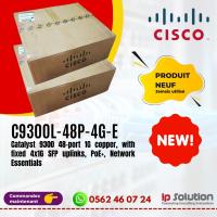 أجهزة-سويتش-cisco-switch-c9300l-48p-4g-e-48-port-1g-copperwith-fixed-4x1g-sfp-uplinks-poe-network-essentials-دار-البيضاء-الجزائر