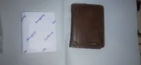 حقيبة يد من الجلد الطبيعي