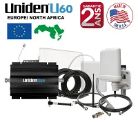 Amplificateur GSM Répéteur Uniden U60 Dual-Band 3G/4G Kits 500~4000m2 Garantie 2ans Made in USA
