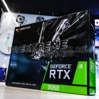 Biostar RTX 3050 6GB GDDR6 Graphics card Extreme Gaming