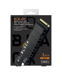 WD_BLACK SN850X NVME M2 SSD GAMING STORAGE 1TB WITH HEATSINK PC / PS5