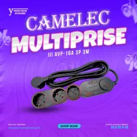 MULTIPRISE PROTECT A/B AVP 16A 3P 3M CAMELEC