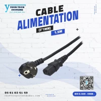 CABLE ALIMENTATION 3*0.75MM 1.5M