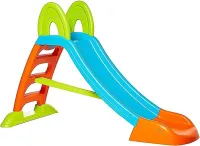 Toboggan Slide Plus à eau - plastique anti-UV - FEBER - avec branchement pour tuyau