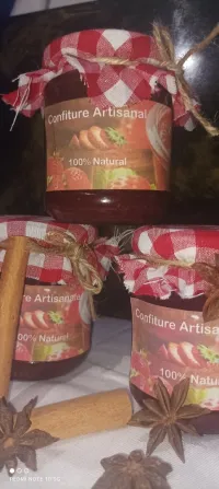 Confiture de fraise nature