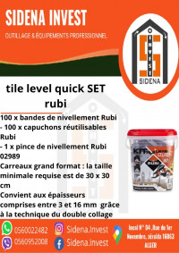 materiaux-de-construction-tile-level-quick-set-rubi-zeralda-alger-algerie