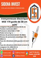 outillage-professionnel-stihl-tronconneuse-electrique-mse-170-cuide-de-30-cm-zeralda-alger-algerie