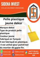 materiaux-de-construction-pelle-plastique-jaune-dekor-zeralda-alger-algerie