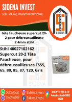 outillage-professionnel-tete-faucheuse-super-cut-20-2-pour-debrousailleuse-24mm-stihl-zeralda-alger-algerie