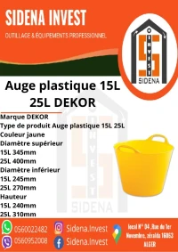 Auge Platre Jaune 15L 25L DEKOR
