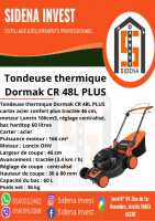 outillage-professionnel-tondeuse-thermique-dormak-cr-48l-tractee-46-cm-moteur-loncin-166cm3-zeralda-alger-algerie