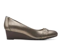 CLARKS Mallory Strap Metallic