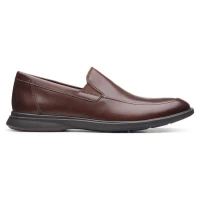 CLARKS Un Lipari Step Mahogany Leather