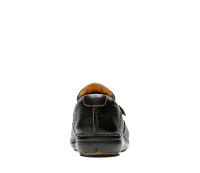 Clarks Un Loop Black Leather