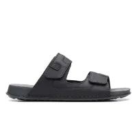 CLARKS Crestview Easy Black Leather