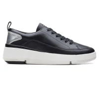 CLARKS Tri Flash Lace Black Combi Lea