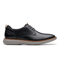 classiques-clarks-brantin-plain-black-leather-cheraga-alger-algerie