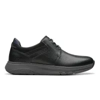 CLARKS Motion Trek Pt Black Leather