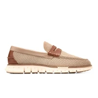Zerogrand Remastered Stitchlite Loafers Sesame   Brit Tan   Ivory