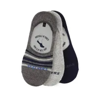 3Pk Mens Non Terry Liner Black