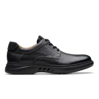 Clarks Un Briley Pace Black Leather