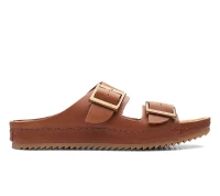 CLARKS Brookleigh Sun Dark Tan Lea