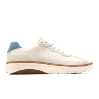 Grandpro Featherarc Bike Toe Sneaker Ivory Provincial Blue  Silver Birch