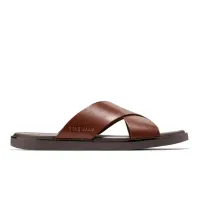 Nantucket Cross Strap Sandal Ch Woodbury   Java