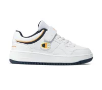 CHAMPION Low Cut Shoe BOLD B PS WHT/ORG/NBK