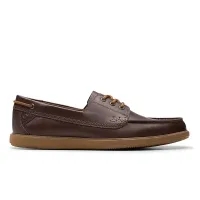 Bratton Boat Dark Brown Lea