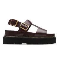 Orianna Sky Wine Leather