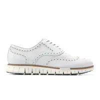 Zerogrand Remastered Wingtip Oxford – Microchip Nubuck   Big Dipper   Ivory