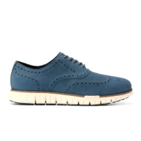 Zerogrand Remastered Wingtip Oxford Big Dipper Nubuck   Ch Natural   Ivory