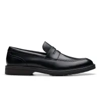 Aldwin Step Black Leather
