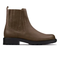 CLARKS Orinoco2 Mid Taupe Oily Lea