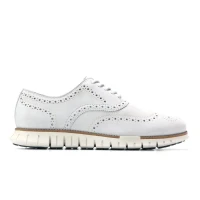 Zerogrand Remastered Wingtip Oxford – Microchip Nubuck   Big Dipper   Ivory