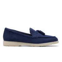 CLARKS Narini Edge Navy Suede