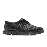 Zerogrand Remastered Woven Oxfords Black   Black   Black
