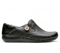 basquettes-clarks-un-loop-black-leather-cheraga-alger-algerie