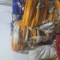 Fil acier enrobé en plastique 