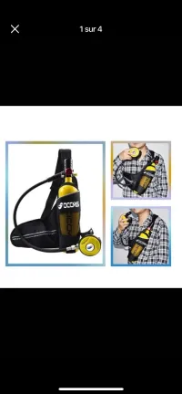 Oxygene de plonger 