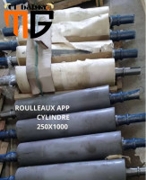 ROULLEAUX 250X1000 LISSE/BROYAGE/CONVERTISSAGE