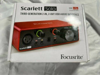 casques-et-audio-carte-son-focusrite-scarlett-solo-3eme-generation-zemmouri-boumerdes-algerie