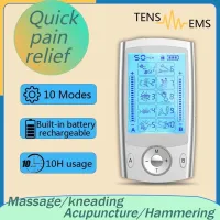 Stimulateur Musculaire TENS électrique 10 modes de Massage complet du corps 