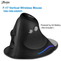 SOURIS OPTIQUE VERTICALE SANS FIL GAMING ZELOTES F-17
